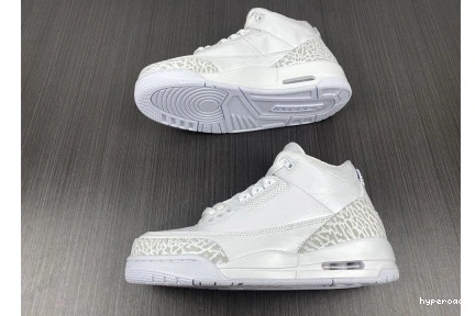 Hyperoad AIR JORDAN 'TRIPLE 3 RETRO PS WHITE' 0807